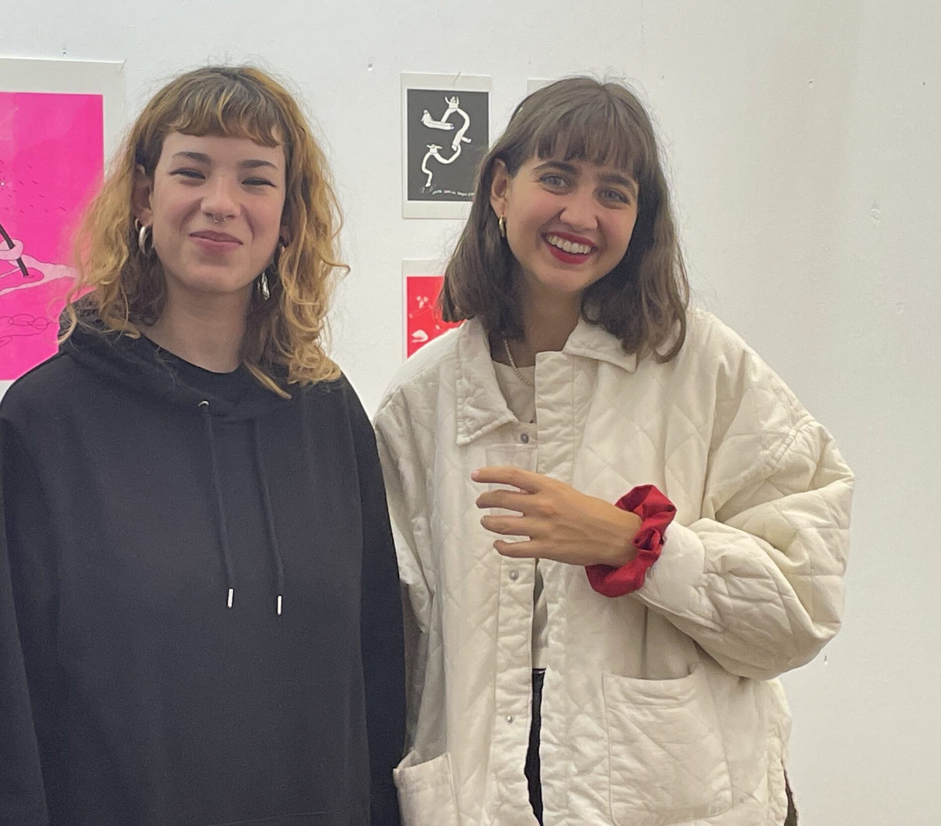 Jade Morel et Cassandre Tornay